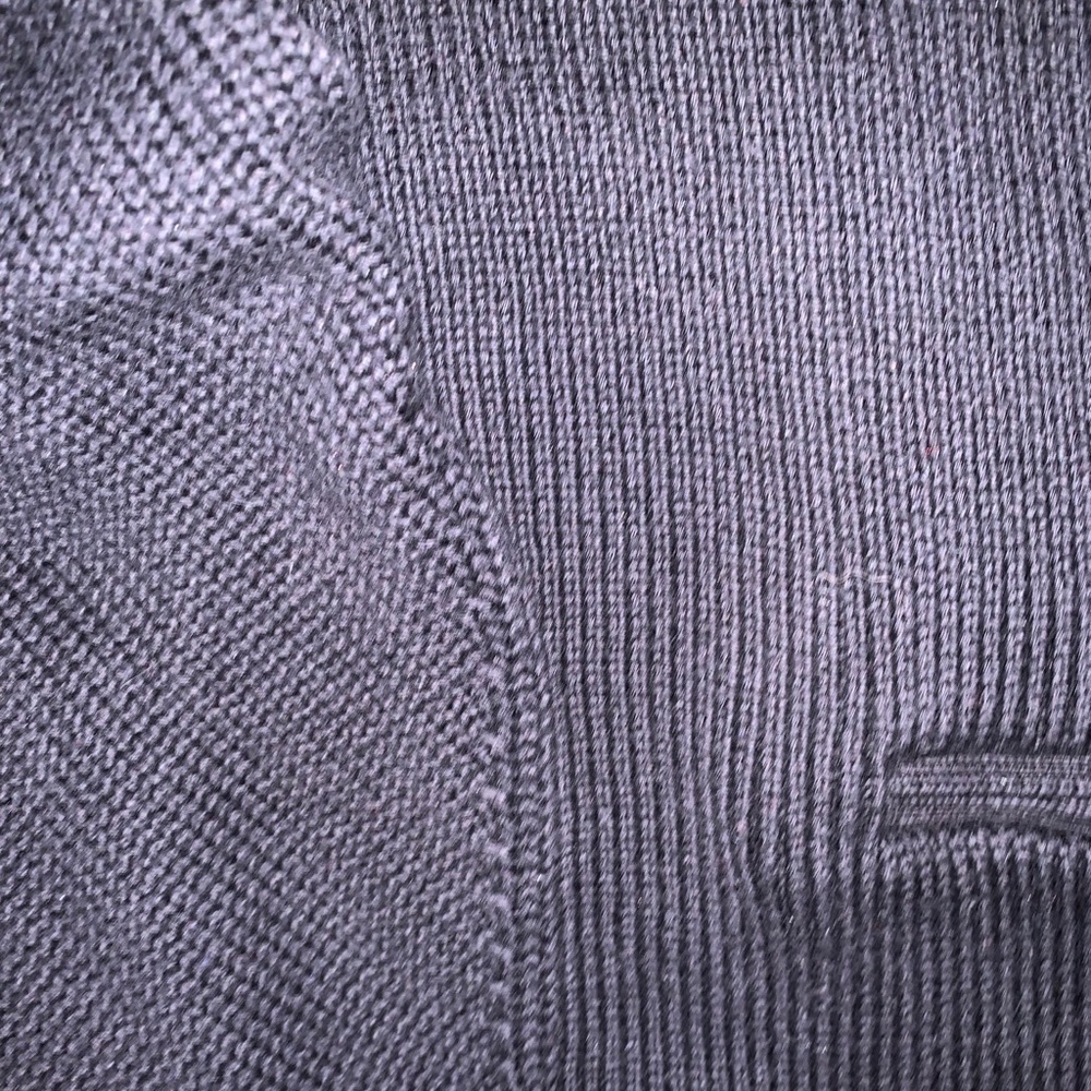 Cutter & Buck Black Zip-up Knit Sweater size Large - Picture 7 of 10